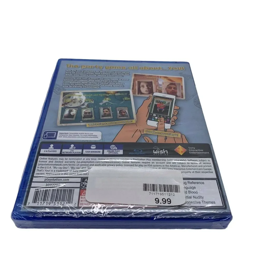 That's You (Sony PlayStation 4, 2017) Condition is Brand New